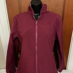 Women's Maroon Ski Jacket